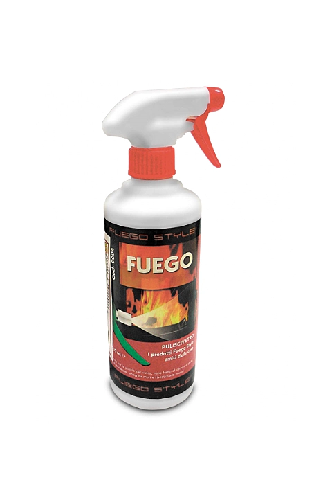 Čistič skla FUEGO, objem 1,0l, odstraňovač sadzí a mastnoty