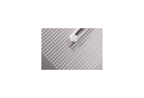 Sieťka sklovlákenná silná - úzke oká pre armovanie omietaných pecí, 6x6 mm (cena za bežný meter)